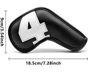 Golf Iron Club Head Cover Set