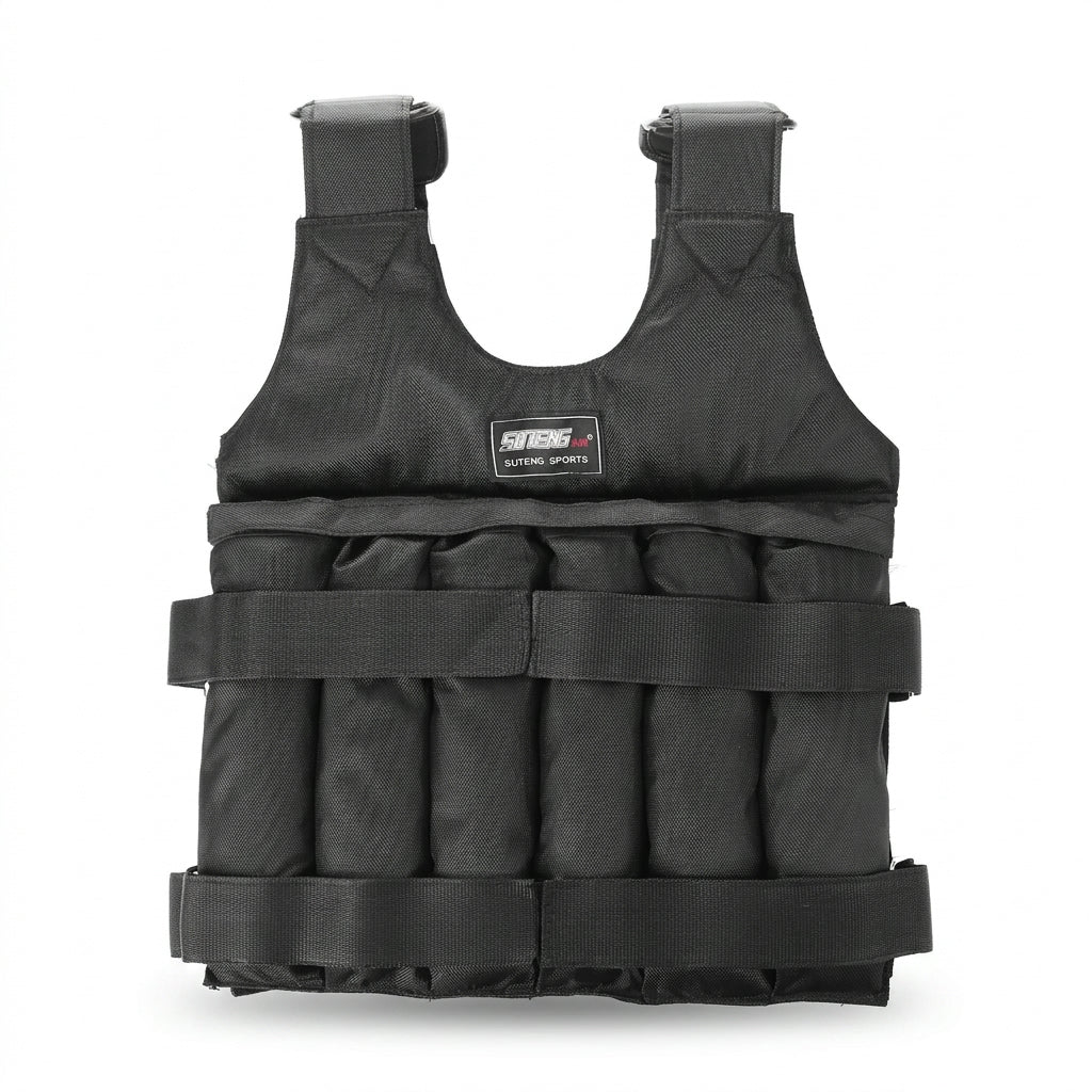 Adjustable Weighted Vest for Intense Training & Secure Fit Design