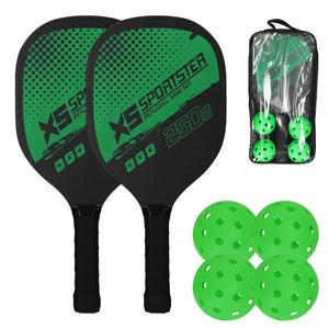 Green Pickleball Racket Set