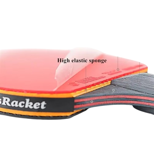2PCS Star Ping Pong Racket Set, High Quality Blade & Bag