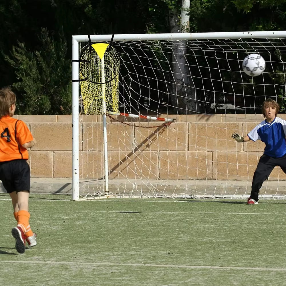 1/2Pcs Foldable Football Target Net, Easy to Attach Soccer Goal