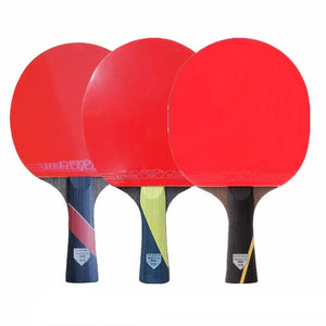 Red Table Tennis Racket Set