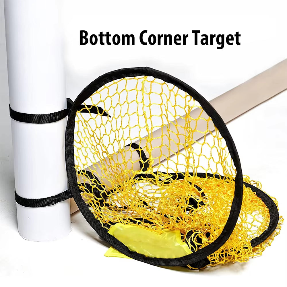 1/2Pcs Foldable Football Target Net, Easy to Attach Soccer Goal