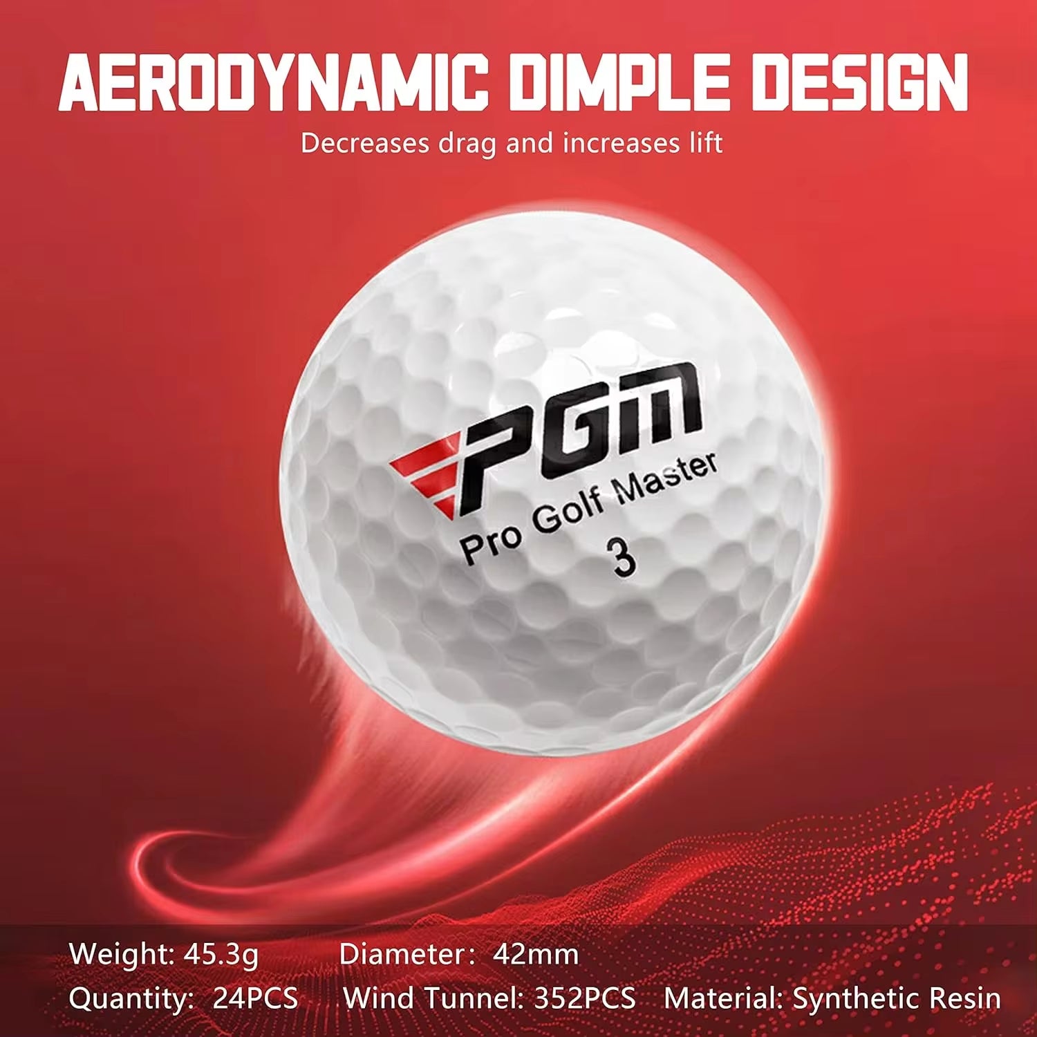 Premium 3-Layer Golf Ball