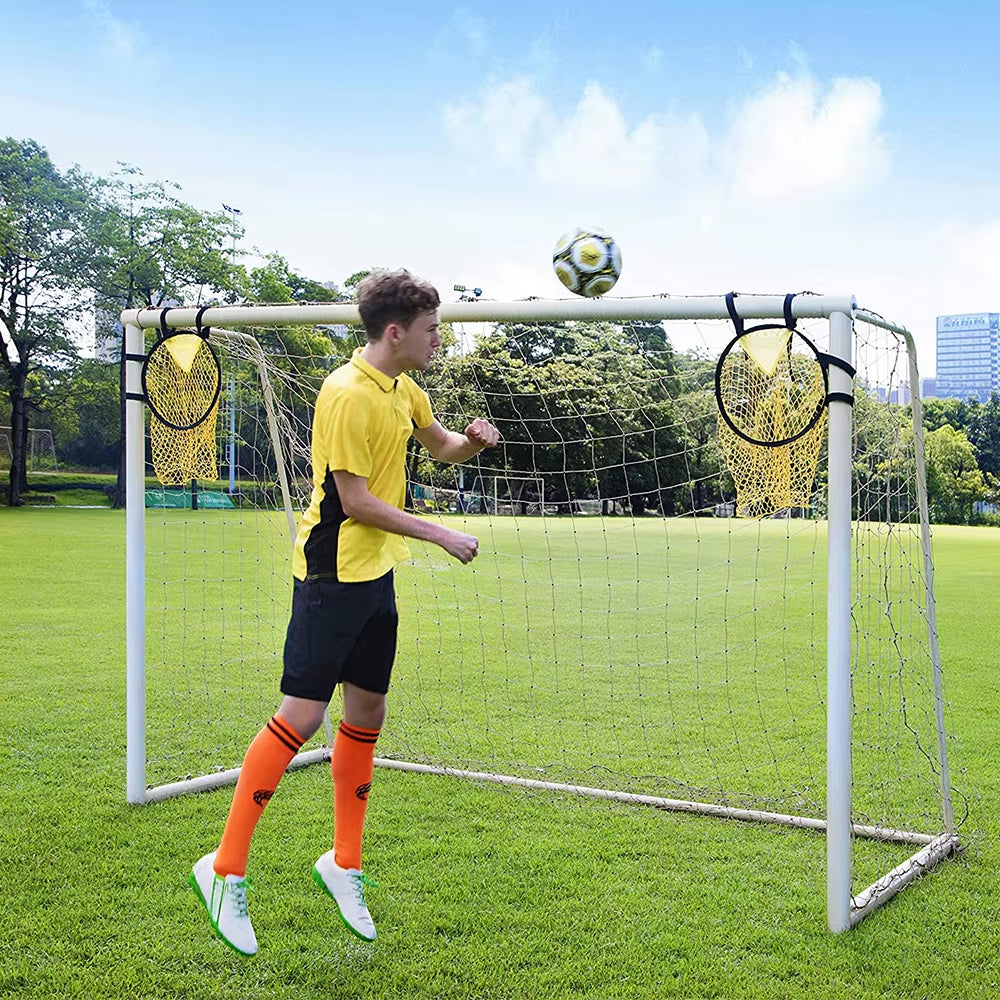 1/2Pcs Foldable Football Target Net, Easy to Attach Soccer Goal