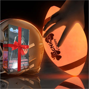 LED Glow in the Dark Football - Youth Nighttime Light up Football for Kids