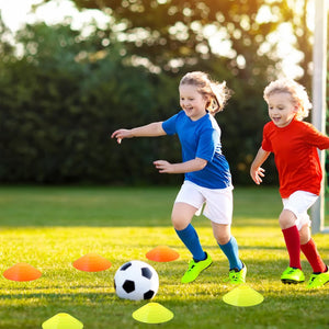 100-Pack Mini Soccer Cone Kit for Agility Drills