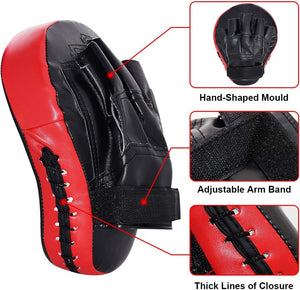 2Pcs Curved Punching Mitts Boxing Pads