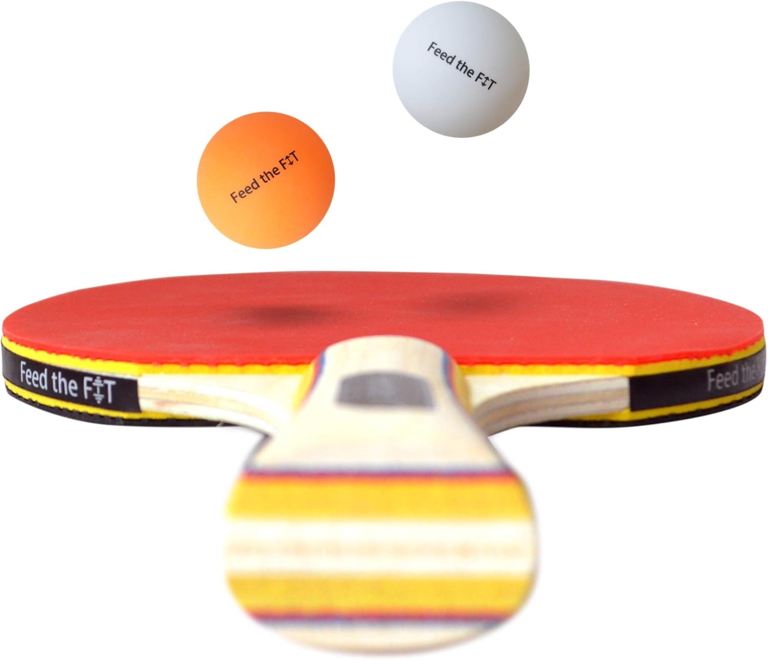 4-Player Table Tennis Paddle Set - Complete Racket Bundle