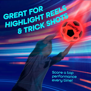 Glow in the Dark Soccer Ball | Light up Indoor/Outdoor Soccer Ball