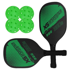 Green Pickleball Racket Set