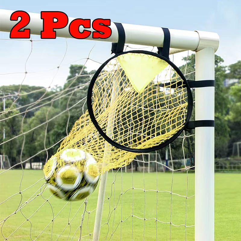1/2Pcs Foldable Football Target Net, Easy to Attach Soccer Goal