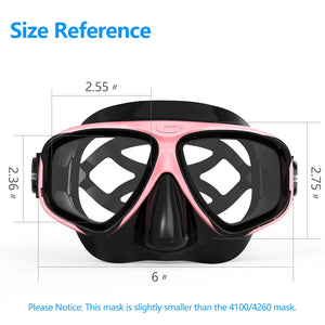 Professional Diving Scuba Mask No Fogging Snorkeling Scuba