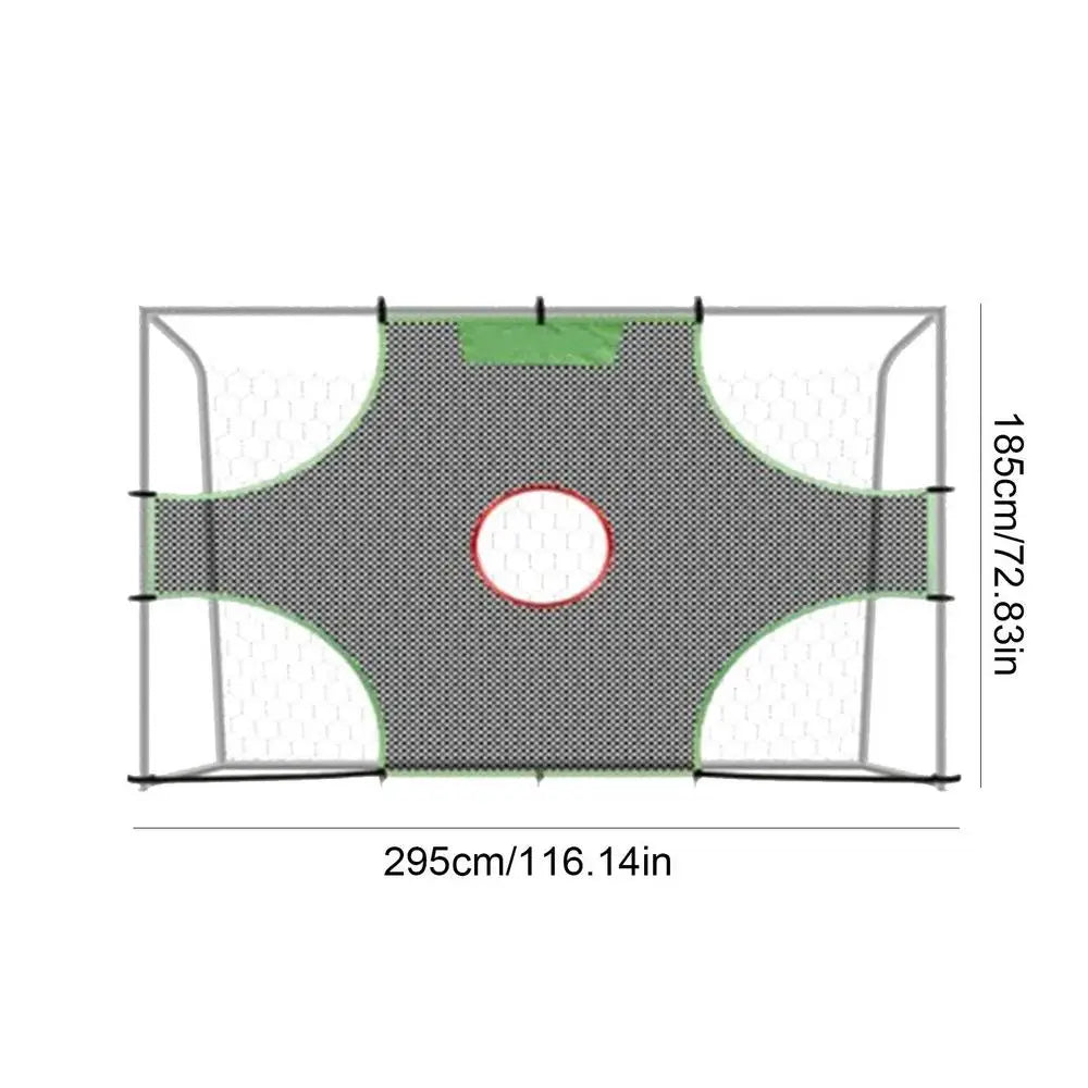 Football Target Practice Net Target Netting with 1/3/5 Hole