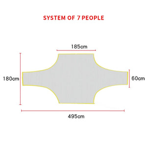 5-11 Person Football Soccer Training Target Portable Practice Training Net