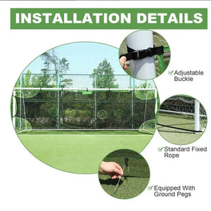 Football Target Practice Net Target Netting with 1/3/5 Hole