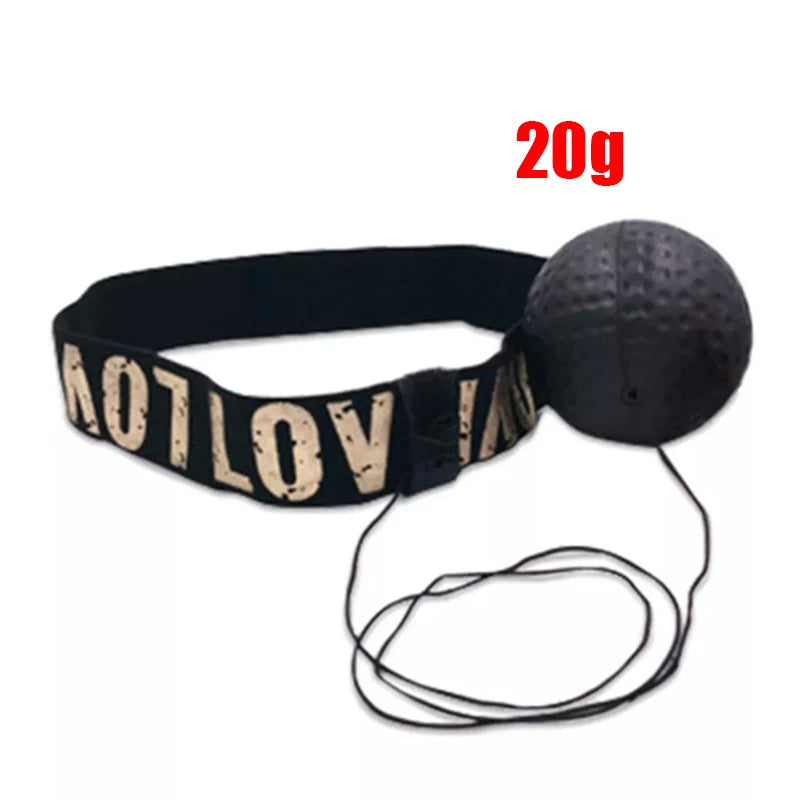 Speed Ball Head-Mounted PU Punch Ball for MMA & Boxing Training