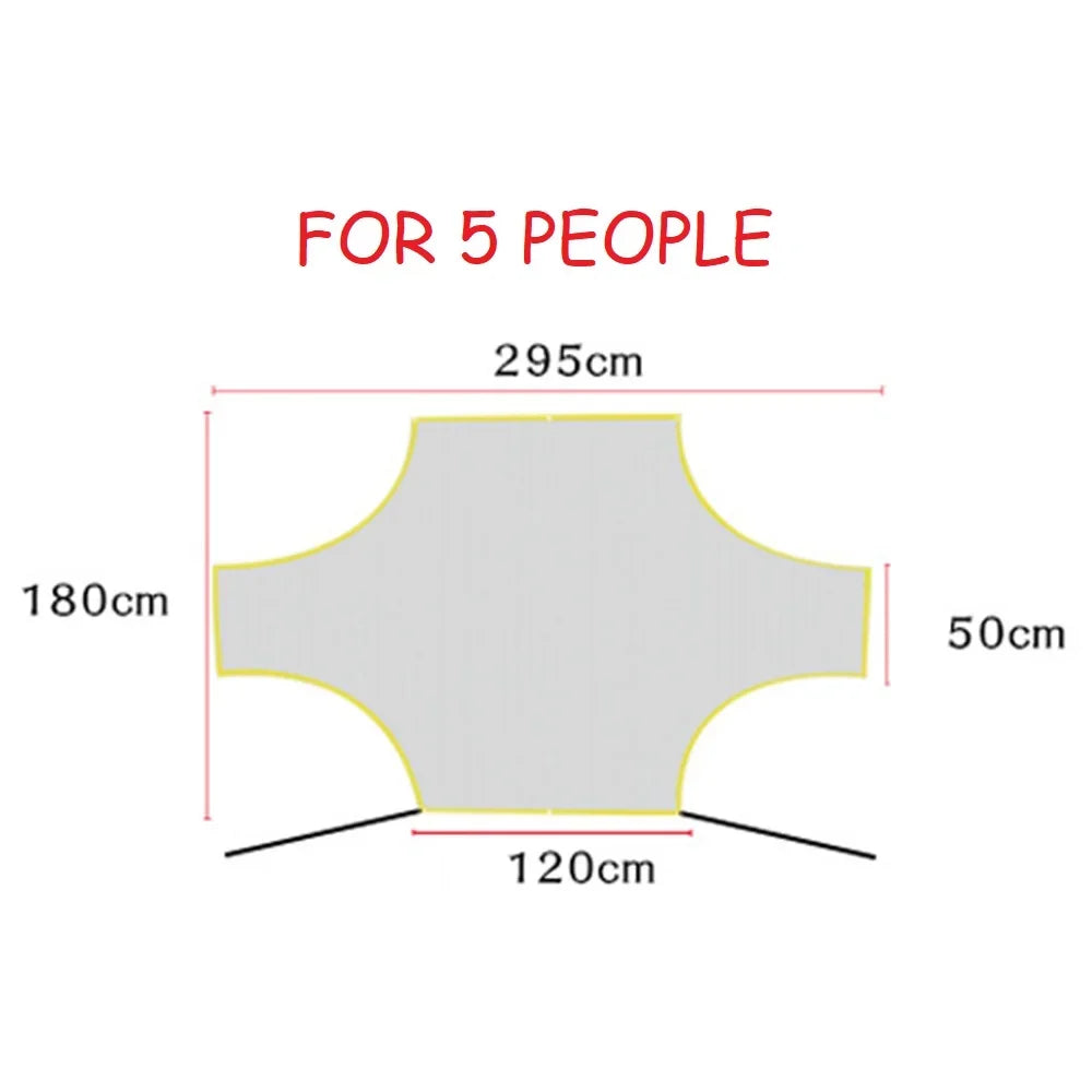 5-11 Person Football Soccer Training Target Portable Practice Training Net
