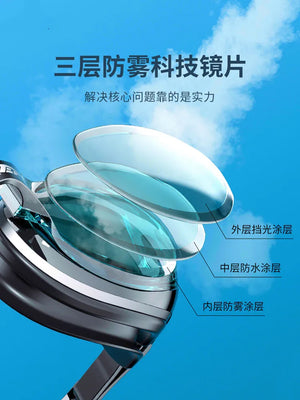 Swimming Goggles Anti-Fog UV Protection Swimming Glasses