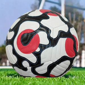 Size 5 Professional Soccer Ball, Wear-Resistant PU, Indoor/Outdoor
