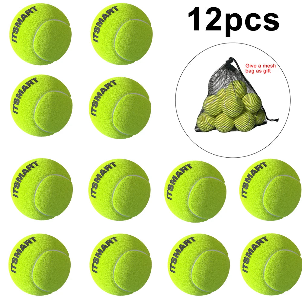 Tennis Balls with Mesh Bag Set