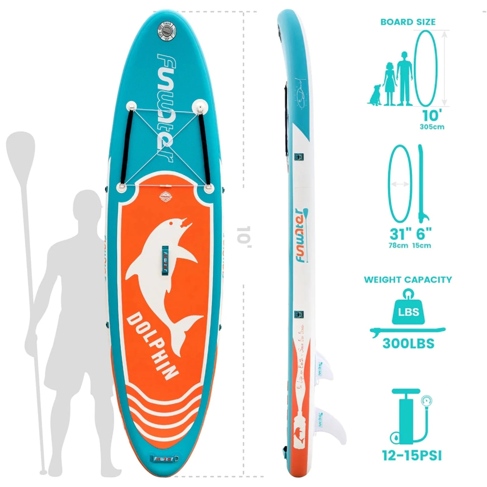 Inflatable Paddle Board Set