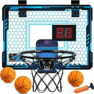 Mini Basketball Hoop Indoor with 7 Colors LED Lights