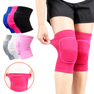 2Pcs Sports Compression Knee Pads Elastic Support for Training