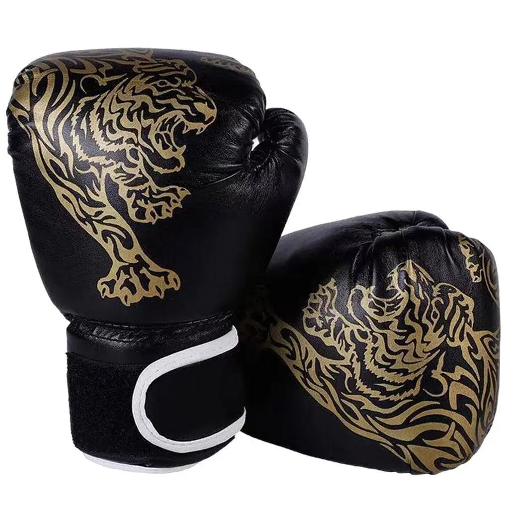 Kids & Adult MMA Boxing Gloves Headgear PU Leather Set