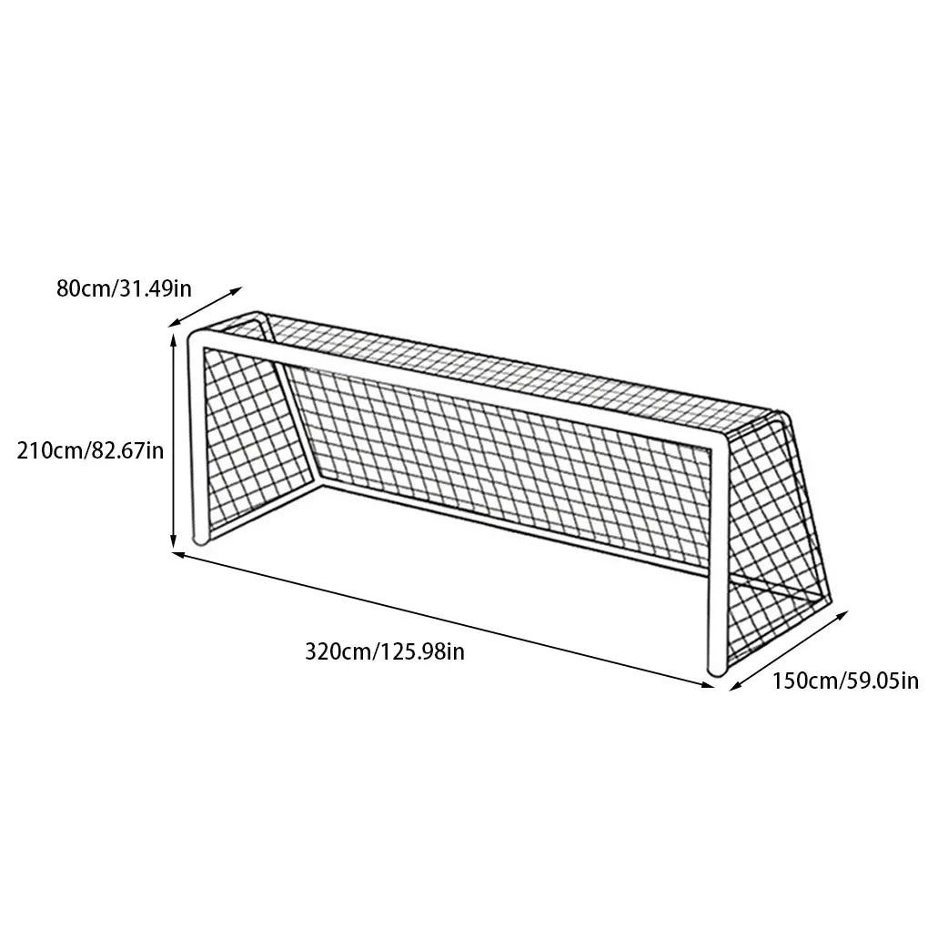 Portable Soccer Goal Net for Outdoor Training Practice