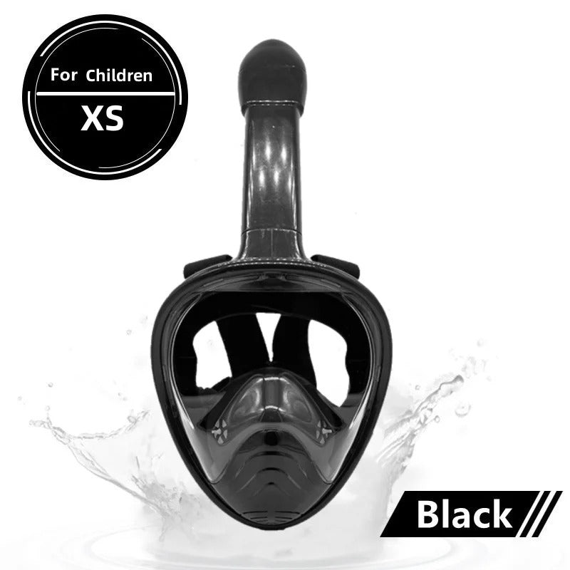 Full Face Anti-Fog Scuba Snorkel Mask for Adults & Kids